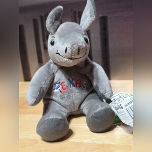 Gray Plush Armadillo Toy